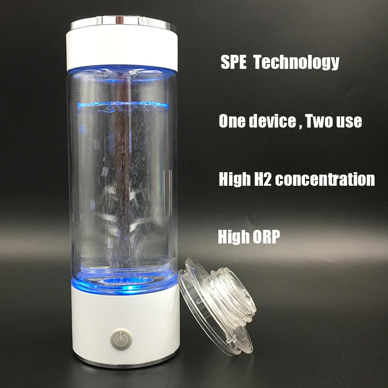 

Portable Healthy Antioxidant Super H2 ORP Water Bottle Hydrogen Rich Water Maker Ionizer Machine