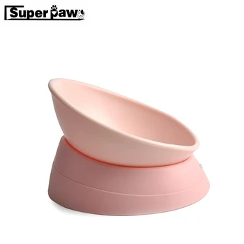 

Cat Dog Bowl Any Angle Puppy Anti-skid Pet Bowls Latex 250ML Cats Dogs Feeder Pets Supplies for Small Dog Pets accessories YZD02