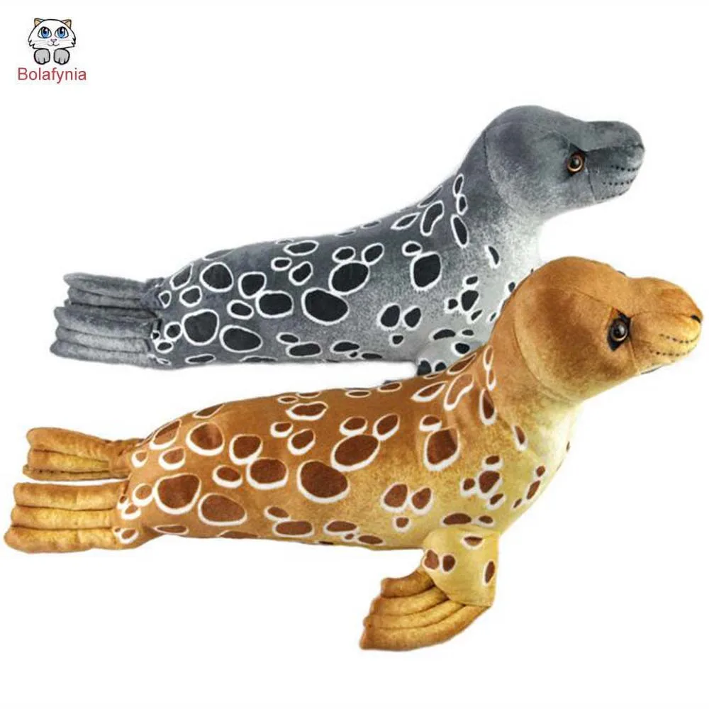 Buy BOLAFYNIA Children Plush Stuffed Toy seal animal simulation Baby Kids Toy