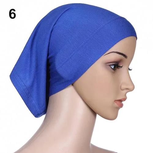 Новые Исламские мусульманские женские платок хлопок Underscarf хиджаб Headwrap капот 943 Вт Прямая доставка