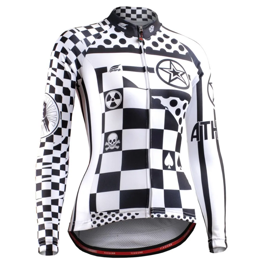 

Life On Track Original Cycling Bike Jerseys Tops Shirts Women Long Sleeve Bicycle Clothing S-XXL W601 Graphic Ropa De Ciclismo