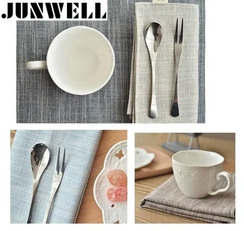 

6pcs/lot 30X45cm heavy Linen/ Cotton Dishtowel Kitchen Towel Dish Towel Cleaning Cloth Tea Towel Ultra durable pano de prato