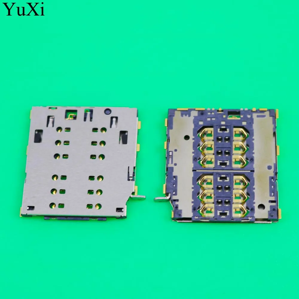 

YuXi SIM Card Reader Slot tray Holder Connector for Xiaomi 6 m6 mi6 6X note 3 note3 mix2 mix 2s 3 mix3 8 8se lite 9se 9 socket