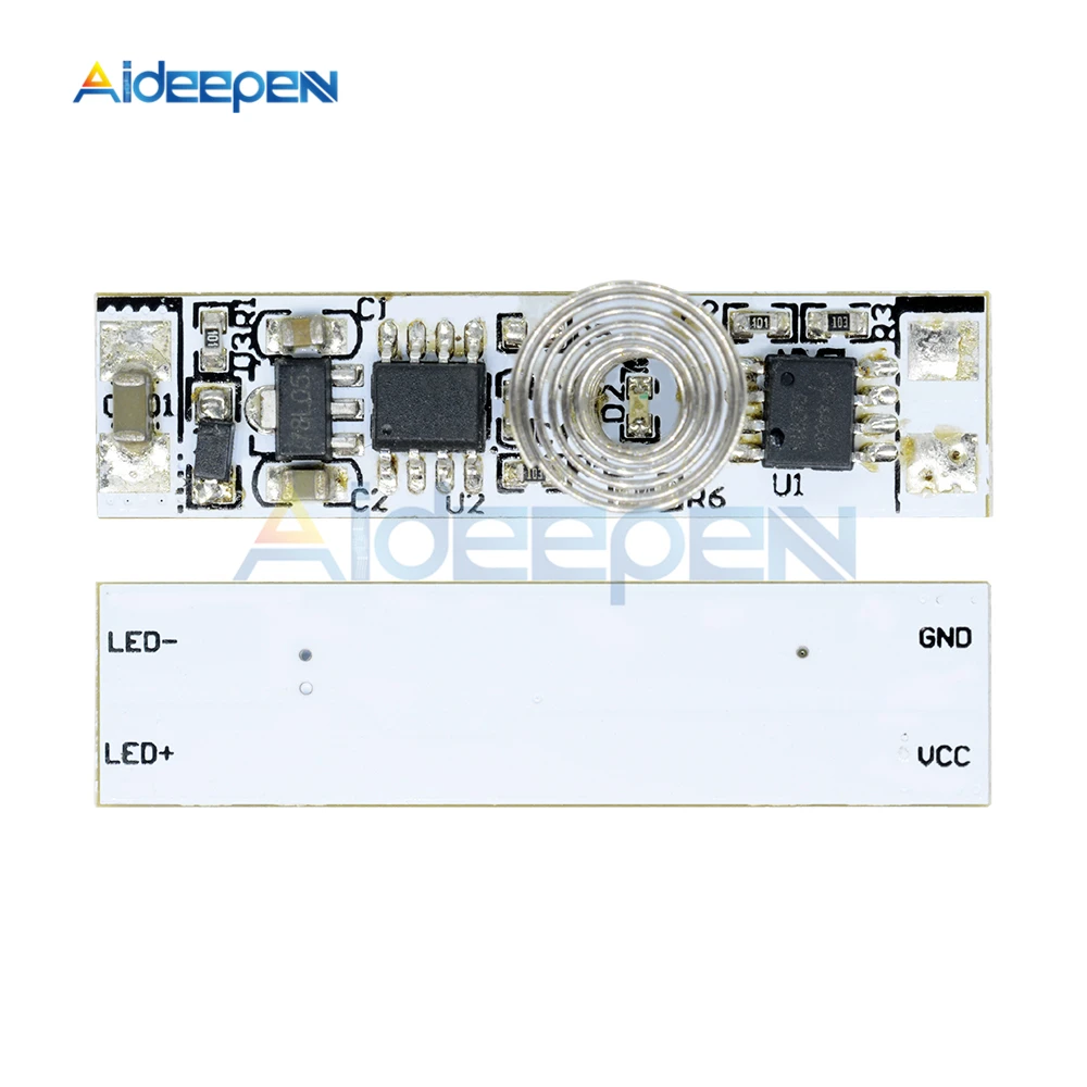 9V-24V 30W 3A Touch Switch Capacitive Sensor Module LED Dimming Control Lamps Active Components Three Mode Hard Light Controller