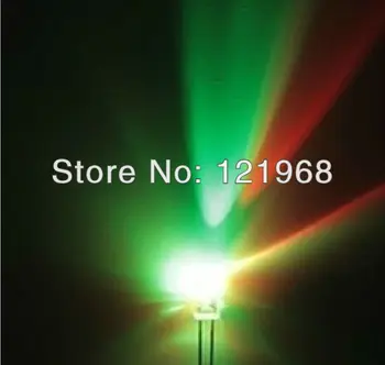 

LOW Price! Free shipping 3MM RGB LED 7-color changing led Factory sales SLOW FLASH DIP LED diode