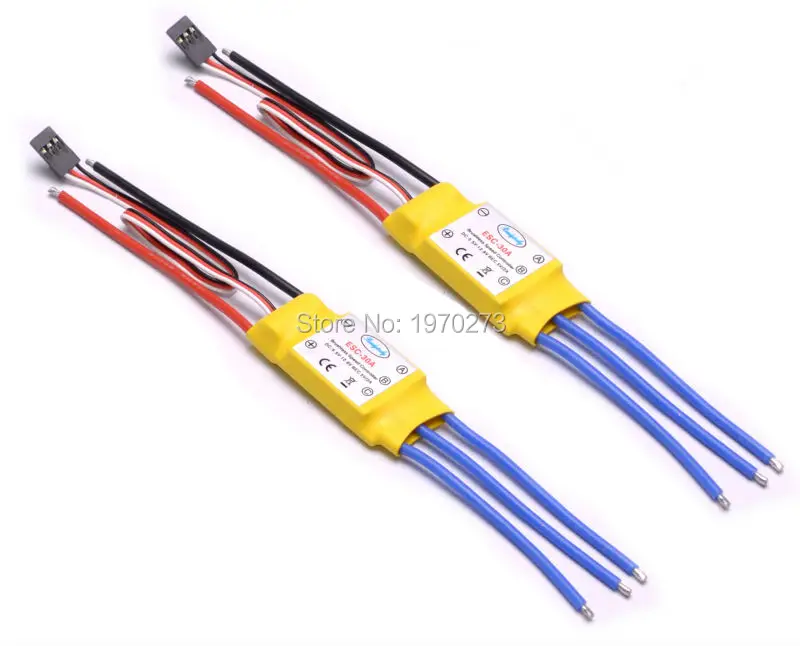 

Регулятор скорости бесщеточного двигателя 30A, 2 шт., для вертолета RC 450