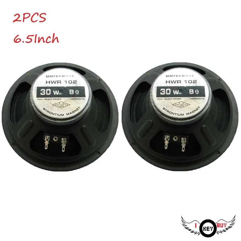I Key Buy 2 шт. 30 Вт 6 5 дюйма Полнодиапазонный динамик Hi Fi Домашний Высокочастотный