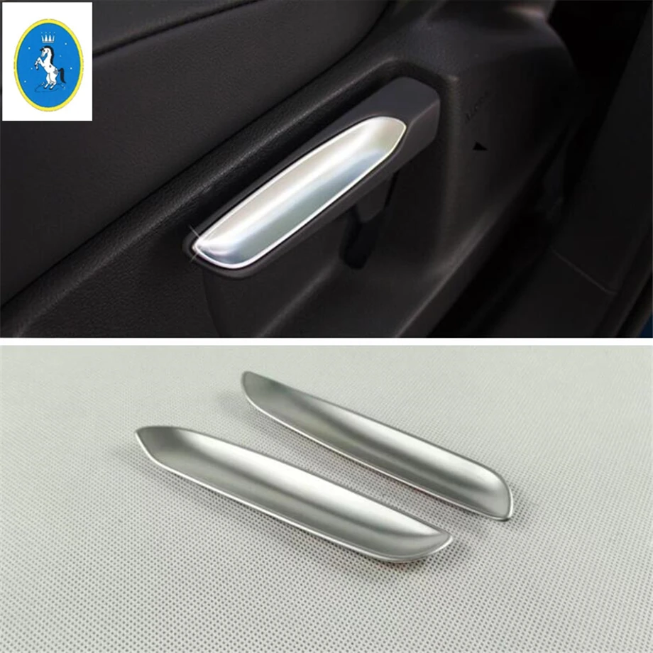 

Yimaautotrims Fit For VW Volkswagen Touran 2016 2017 2018 ABS Auto Accessory Seat Chair Backrest Adjustment Handle Cover Trim
