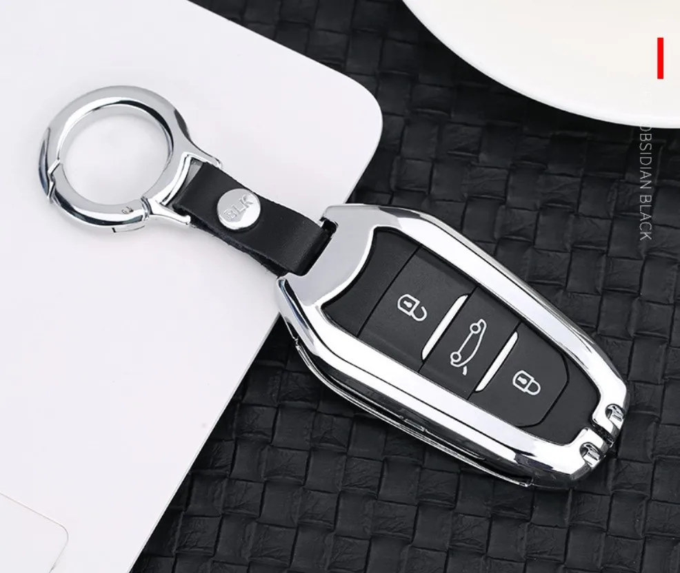 Чехол для автомобильного ключа держатель Peugeot 2008 3008 301 508 408 Citroen Elysee C4L C3 XR DS6 умный