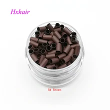 5000 шт 3,5 мм, медные трубки микро кольца/звенья бусины/черный D-коричневый L-коричневый блонд