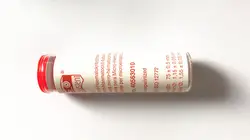 Для Assistent Heparinized капиллярная красная насадка 100 шт./бутылка 40563010 #75 мм