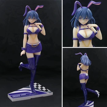 

29cm Alphamax Skytube Comic Aun Fukiishi Hnan Misaki Kurehito Racing Girl PVC Action Figure Collectible Model Toys