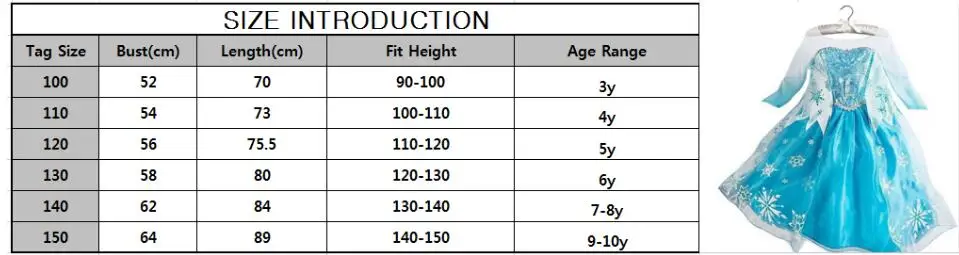 Платья Снежной Королевы для девочек; маскарадный костюм; платье принцессы Анны и Эльзы для дня рождения; детская одежда для девочек; Elza Vestido