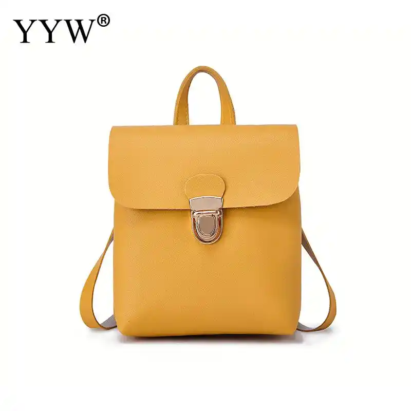 small yellow purse