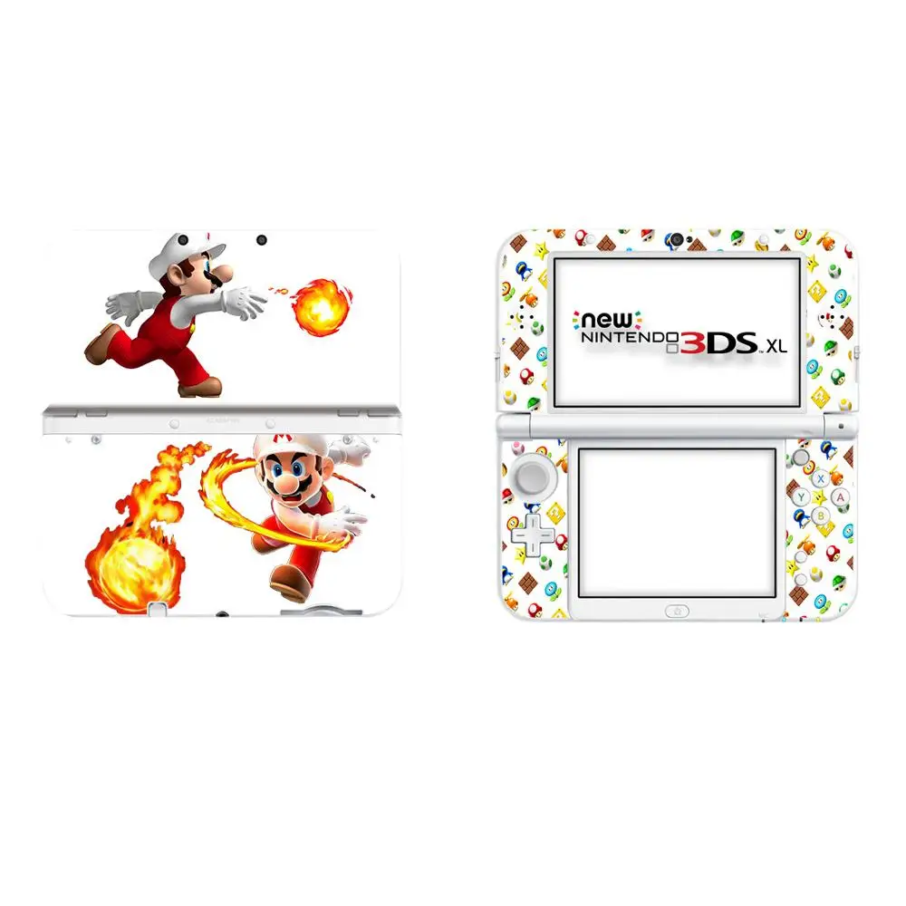 Виниловая наклейка на чехол Super Mario кожу для нового 3DS XL s LL защитная виниловая