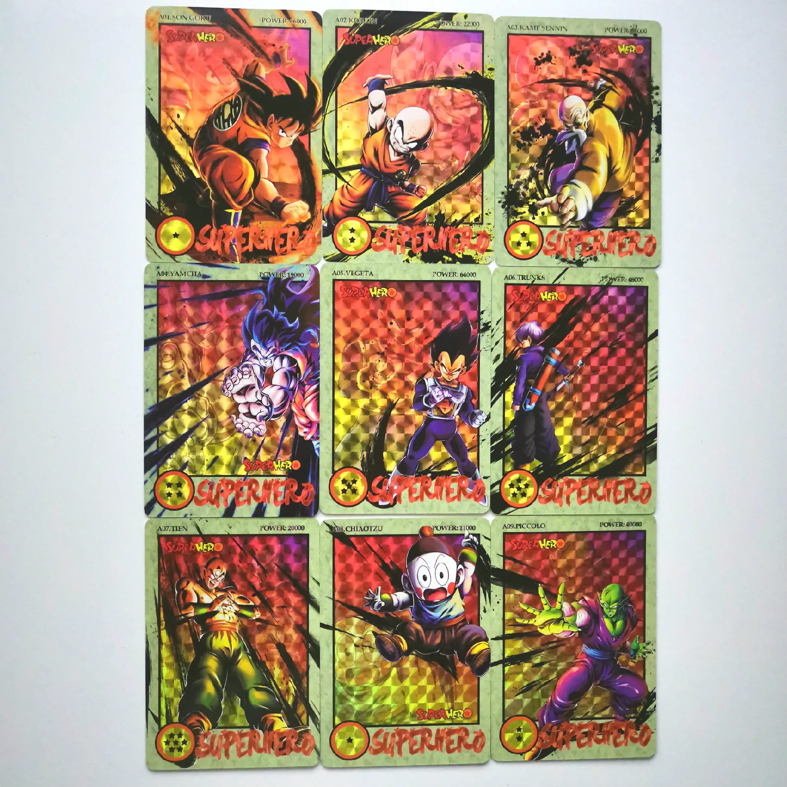 36 шт. супер Dragon Ball-Z Ink Relief Heroes Боевая карта Ultra Instinct Goku Vegeta супер игровая коллекция карт
