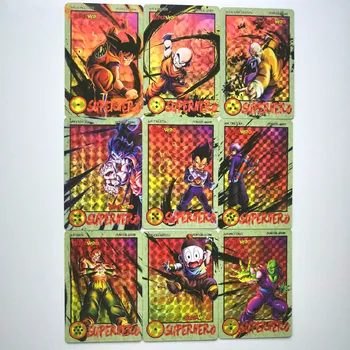 

36pcs Super Dragon Ball Z Ink Relief Heroes Battle Card Ultra Instinct Goku Vegeta Super Game Collection Cards