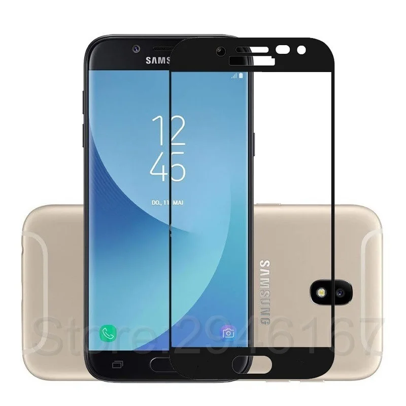 9H полное покрытие закаленное стекло для Samsung Galaxy J7/J3/J5 2017 J330 J530 J730 J330F SM-J530FM J730F J530F