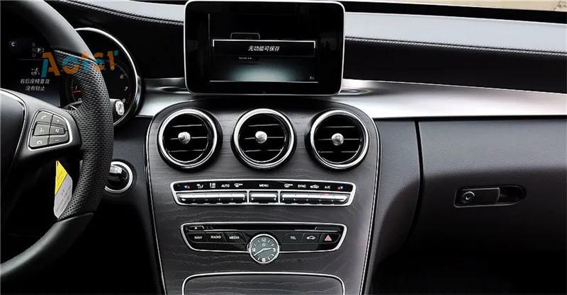 Best 10.25 Inch Android 7.1 Car Radio GPS Navigation Multimedia Stereo For MERCEDES-BENZ C w205 GLC-X253 2014+ Car NO CD DVD Player 5