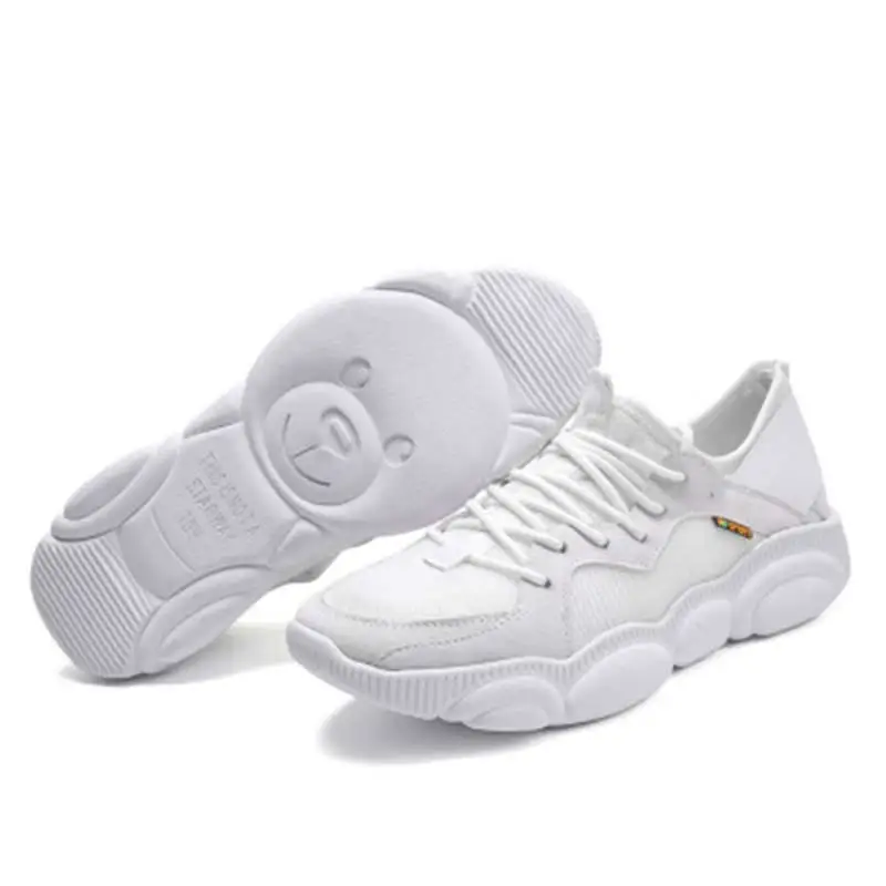 

TuZiBlobo Sports Shoes Men 2019 New Bear Shoes Sports Leisure Men's Board Shoes Flying Mesh Mountaineering Shoes