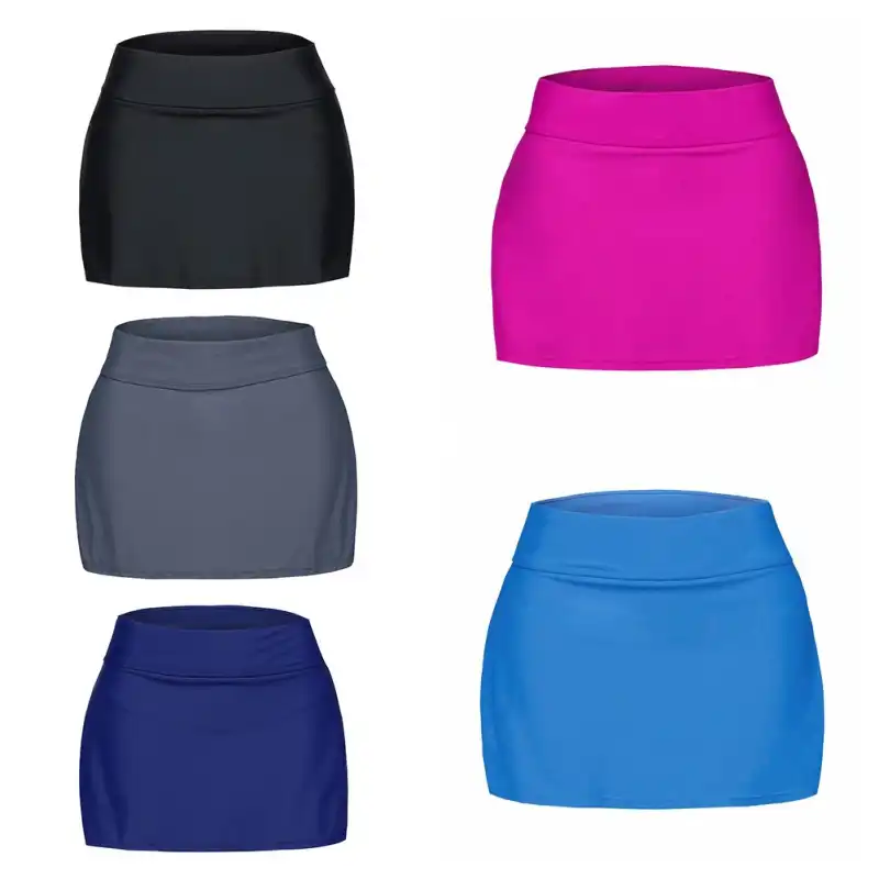 royal blue swim skirt