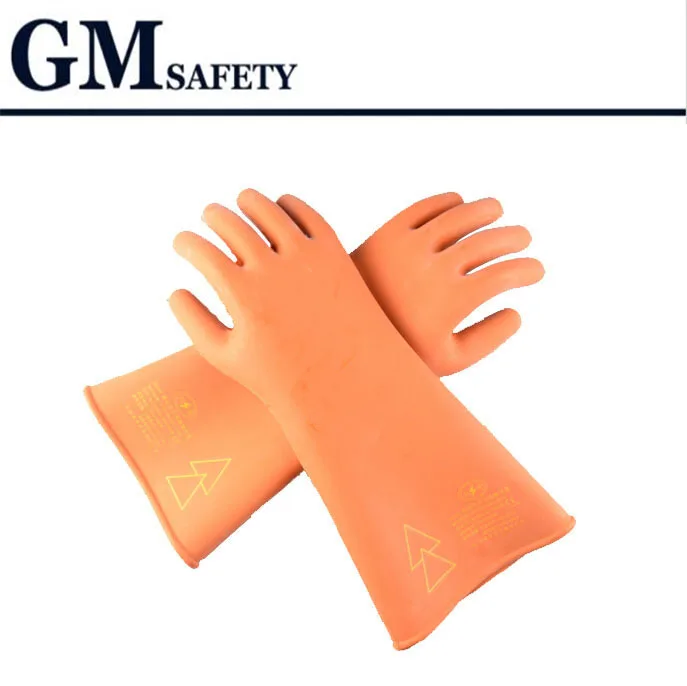 25KV Electric insulation Latex gloves anti power high pressure safety