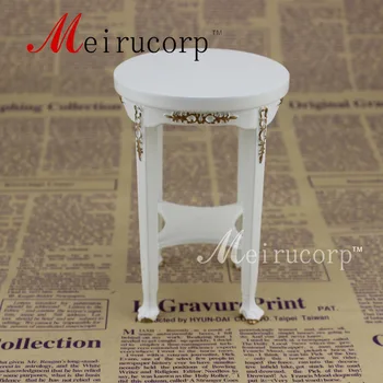 

1:6 scale miniature furniture Handmade White Retro Flower racks for12-14 in doll