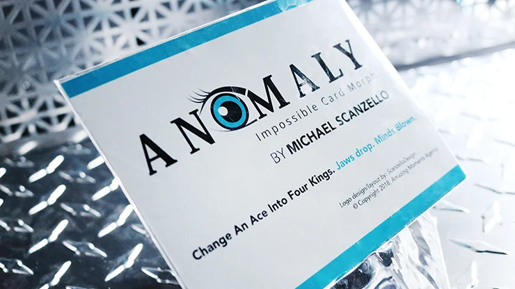 

Anomaly (Gimmicks and Online Instruction) by Michael Scanzello Card Magic Tricks Illusions Close up Magic Fun Props Magician