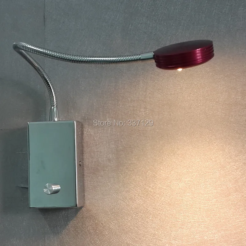 

Topoch Dimmable LED Night Light Built-in Driver On/Off/Dimmer Switch Flexible Arm Directional Head Focusing Lens Chrome Finish