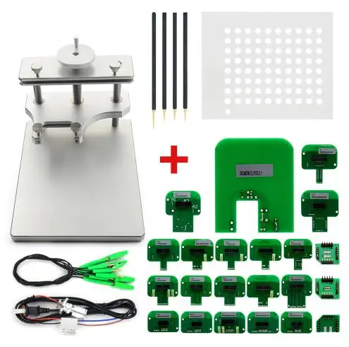 BDM зонд адаптеры ЭБУ рампы для KESS KTAG BDM100/CMD100/FGTECH V54 Led BDM Рамка полный набор ЭКЮ программист - Цвет: Черный