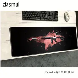 Ziasmul cs go коврик для мыши 900x300x3 мм коврик для мыши на мышь Notbook компьютерная мышь коврик популярный игровой padmouse геймер клавиатура коврики для