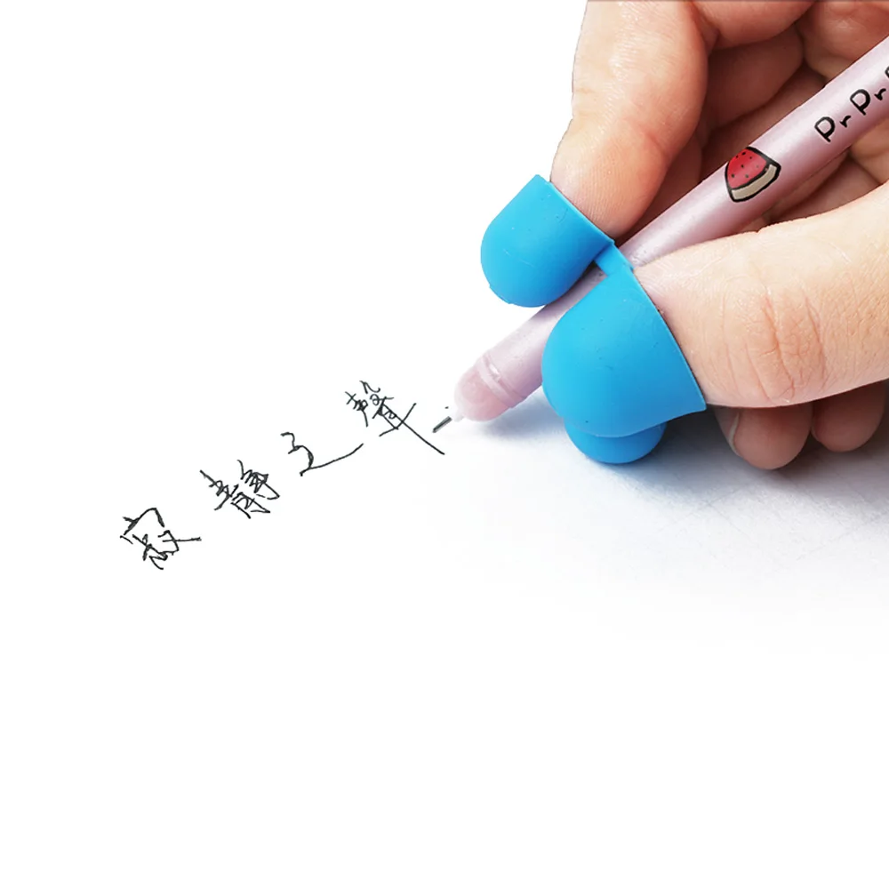 2x Новая функциональная ручка-карандаш с когтями, инструмент для коррекции детей, ручка для заправки, захват для помощи в письме, школьные канцелярские принадлежности