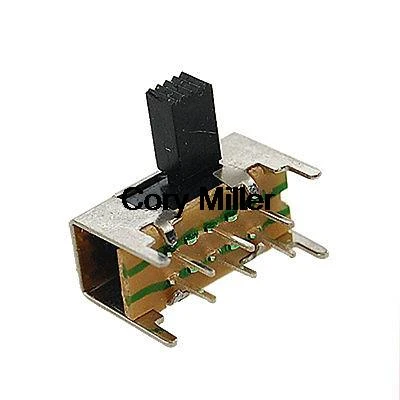 2 Positionen DPDT 2P2T 6-polig PCB Platte Mini Vertikal Schiebeschalter 20 Stk 2 Positionen DPDT 2P2T 6-polig PCB Platte Mini Vertikal Schiebeschalter 20 Stk