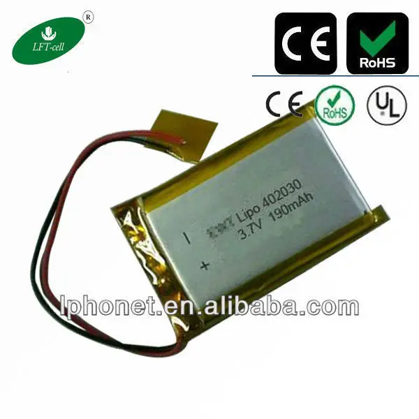 High quality and safety li polymer battery for bluetooth keyboard
