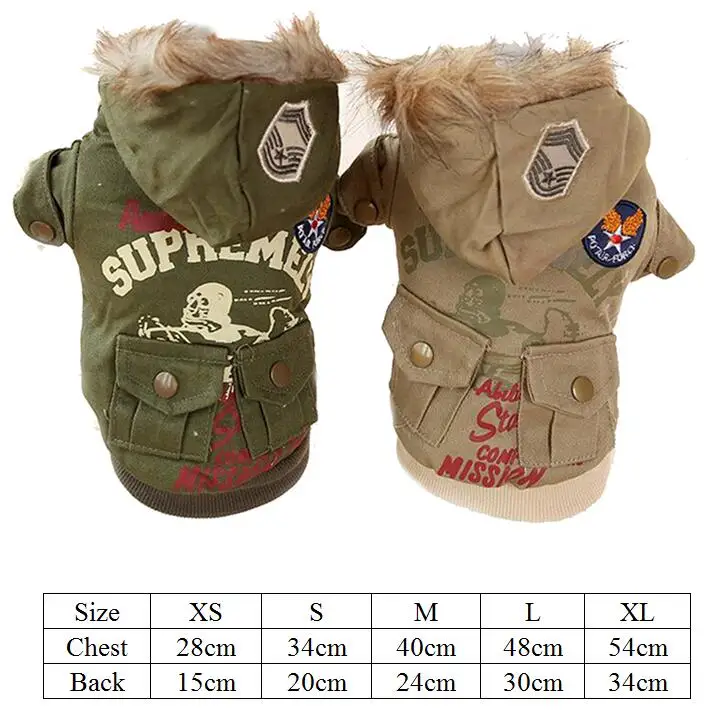 NEW Camo Warm Winter Cat Coat Jacket Fleece Inside Pet Clothes Dog Coat Hood Button Clsoure 2 Color XS S M L XL NEW Camo Warm Winter Cat Coat Jacket Fleece Inside Pet Clothes Dog Coat Hood Button Clsoure 2 Color XS S M L XL
