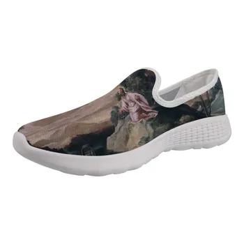 

Men Outdoor Wading Shoes With holes Male Sneakers for Boy Light Shoe Art Painting Print Master Piece Jacopo Robusti Tintoretto