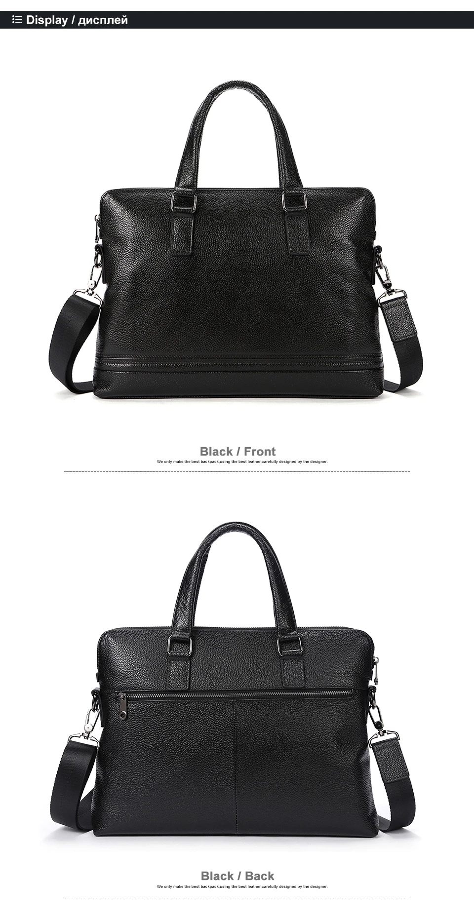 9178_03-genuine leather messenger bag men's shoulder bag