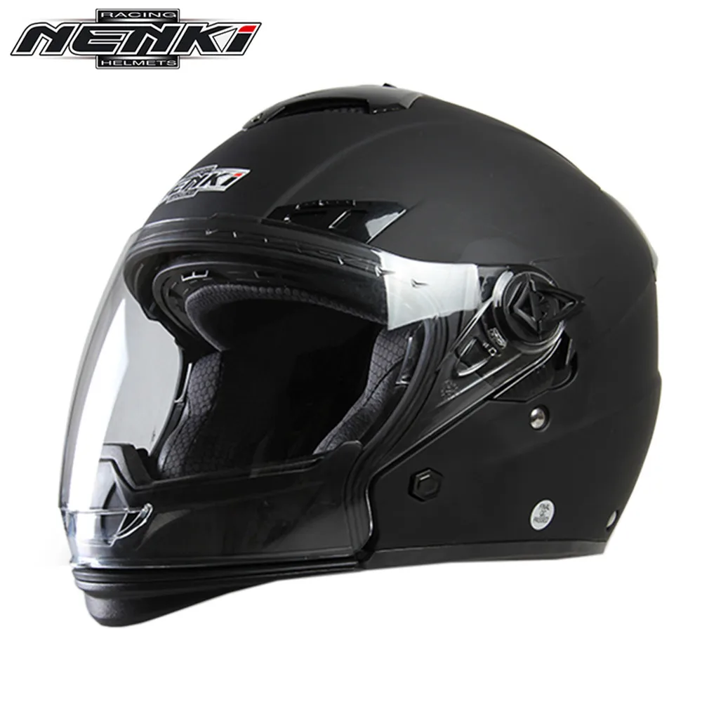 NENKI Modular Open Full Face Motorcycle Helme Capacete da Motocicleta Cascos Moto Casque Kask
