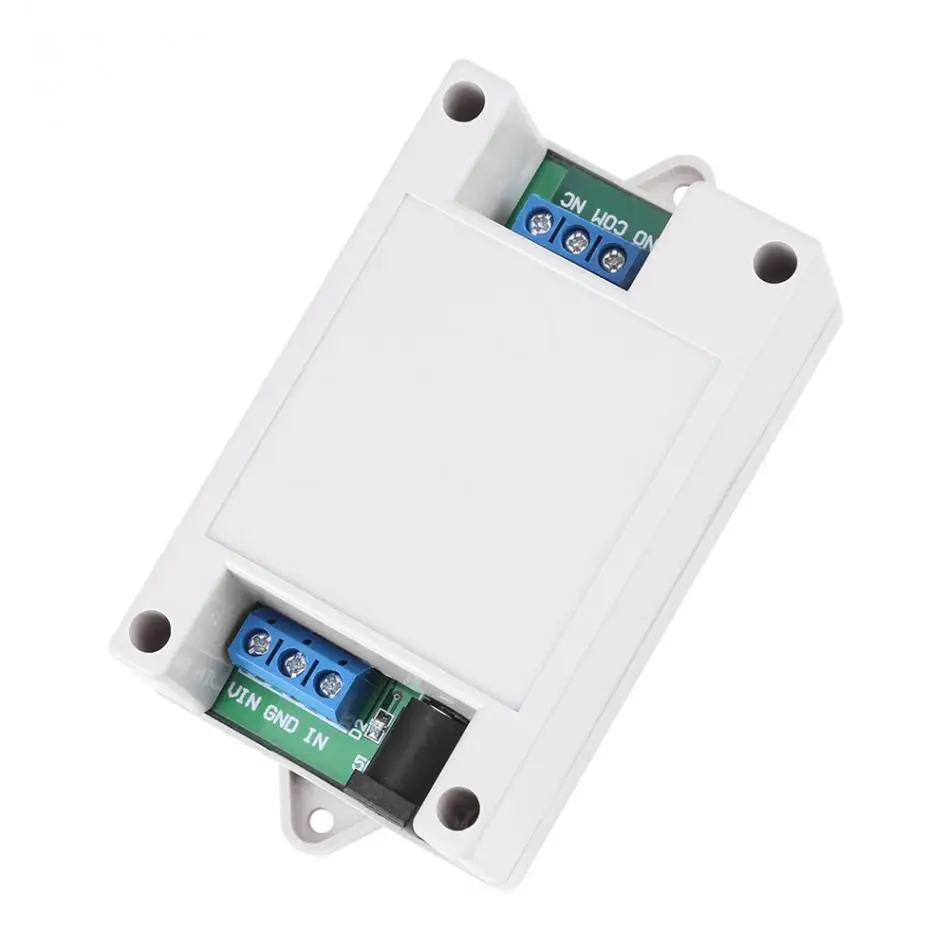 

VBESTLIFE 5V-24V 1 Channel Bluetooth Relay Mobile Control Switch Phone Control Switch Controller Module Bluetooth V2.1 + EDR