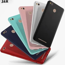 J&R For Xiaomi Redmi 3S Case Soft TPU Silicone Cas