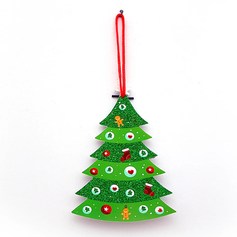 1 шт. 3D рождественские украшения подвески знак праздновать праздники для двери и
