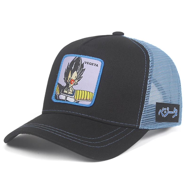 Бренд Вегета чехол Capsule corp Dragon Ball Z Snapback хлопок Бейсбол Кепки Для мужчин Для женщин в стиле «хип-хоп» для папы сетчатая шапка бейсболка дропшиппинг