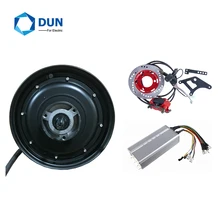 60kmh 10inch 2000W 45H WP Brushless DC Electric Scooter Motor Kits with Controller 72v 80A Disc Brake Set
