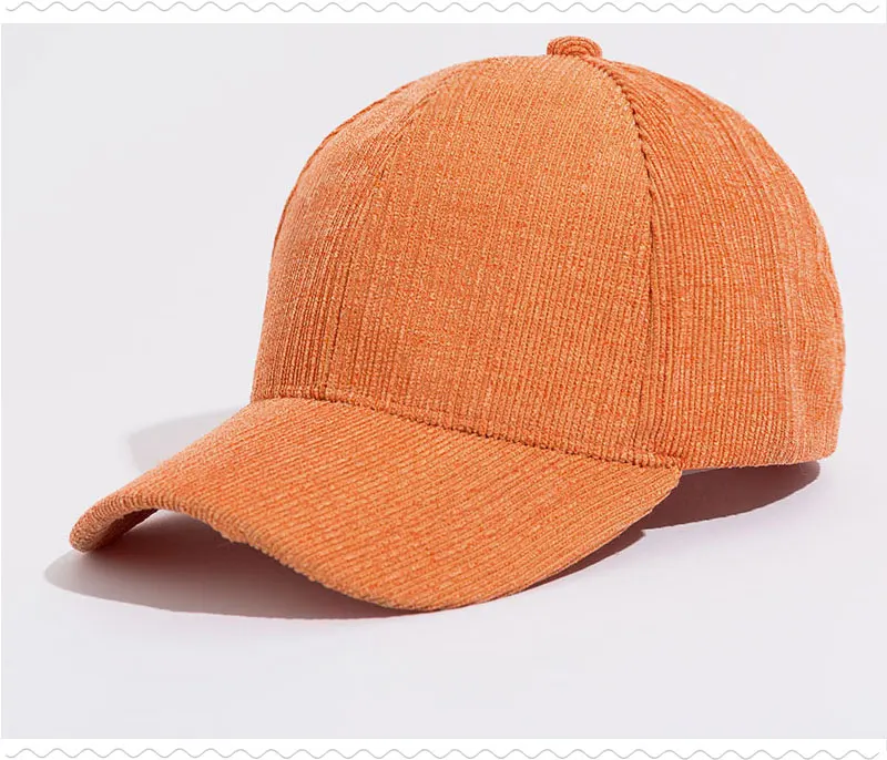 Для мужчин Для женщин плотная Бейсбол Кепки одноцветное Цвет унисекс изогнутый козырек шляпа хип-хоп Регулируемый островерхая шляпа
