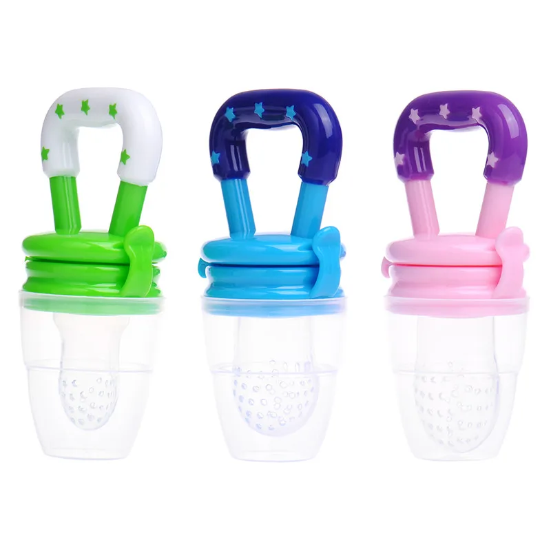 Infant Newborn Baby Pacifier Fresh Food Fruit Milk Feeder Nipples Safe Baby Feeding Supplies Nipple Teat Pacifier Bottles