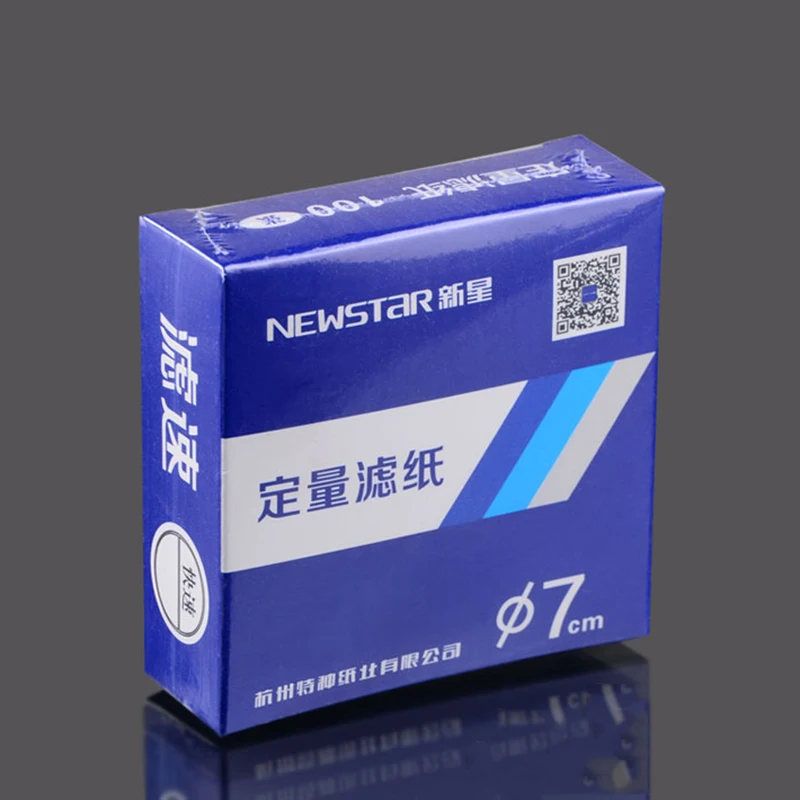 

100 Pieces 70mm,7cm Quantitative filter paper Slow,Medium,Fast Speed Grad