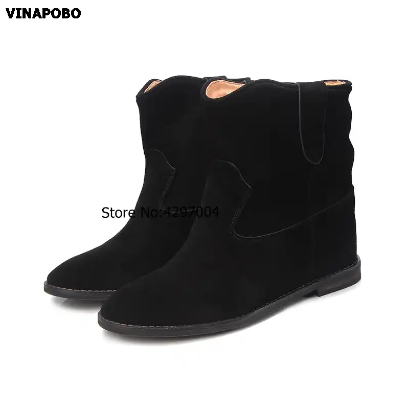 women's no heel chelsea boots