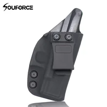 Тактический IWB Kydex кобура для пистолета Для Пистолетов Glock 17 19 19X22 23 26-27, 31, 32, 33, 43 и против часовой стрелки