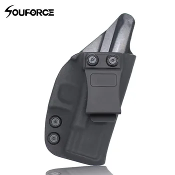 

Tactical IWB Kydex Holster for Pistol Glock 17 19 19X 22 23 26 27 31 32 33 43 CCW