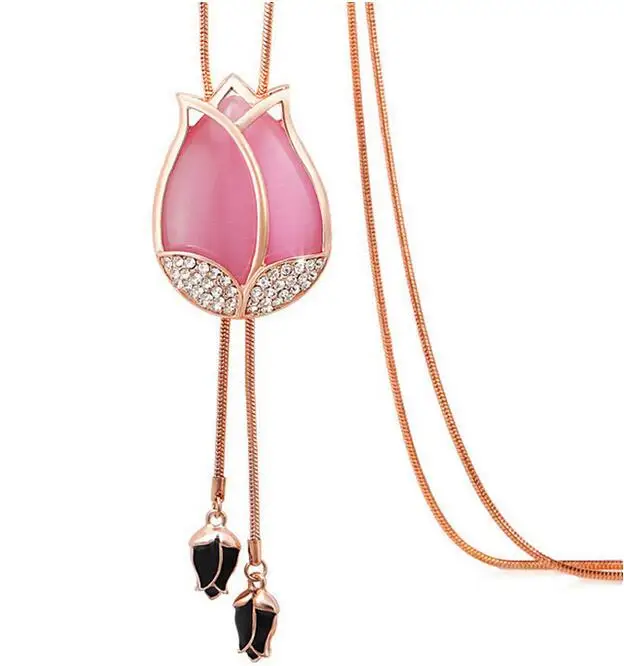

SBY1561 Fashion Collar Long Chain Necklace Statement women Tassel Long beads Brand Flower necklaces pendants Sweat Chain